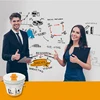 Low VOC No Isocyanates Multi Colors Water Based Dry Erase Whiteboard Paint Smooth Surface For Children For School For Office