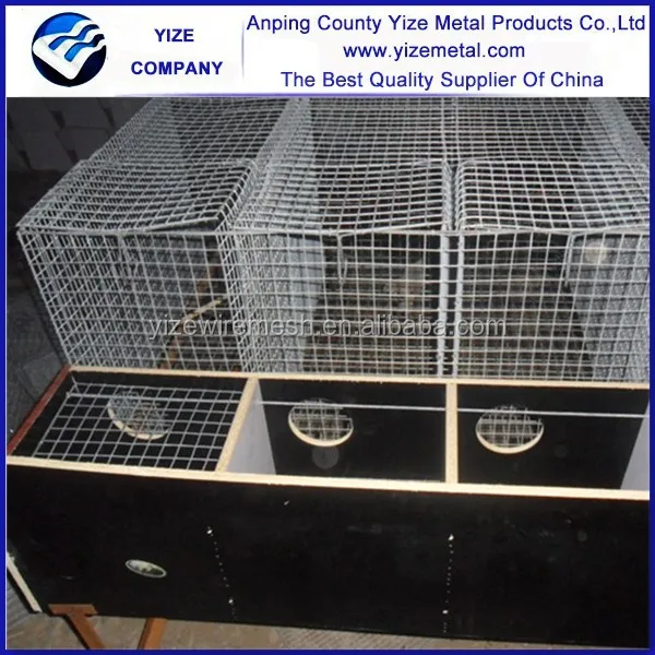 Alibaba China Supplier Mink Cage With Cage Accessory/galvanized Mink