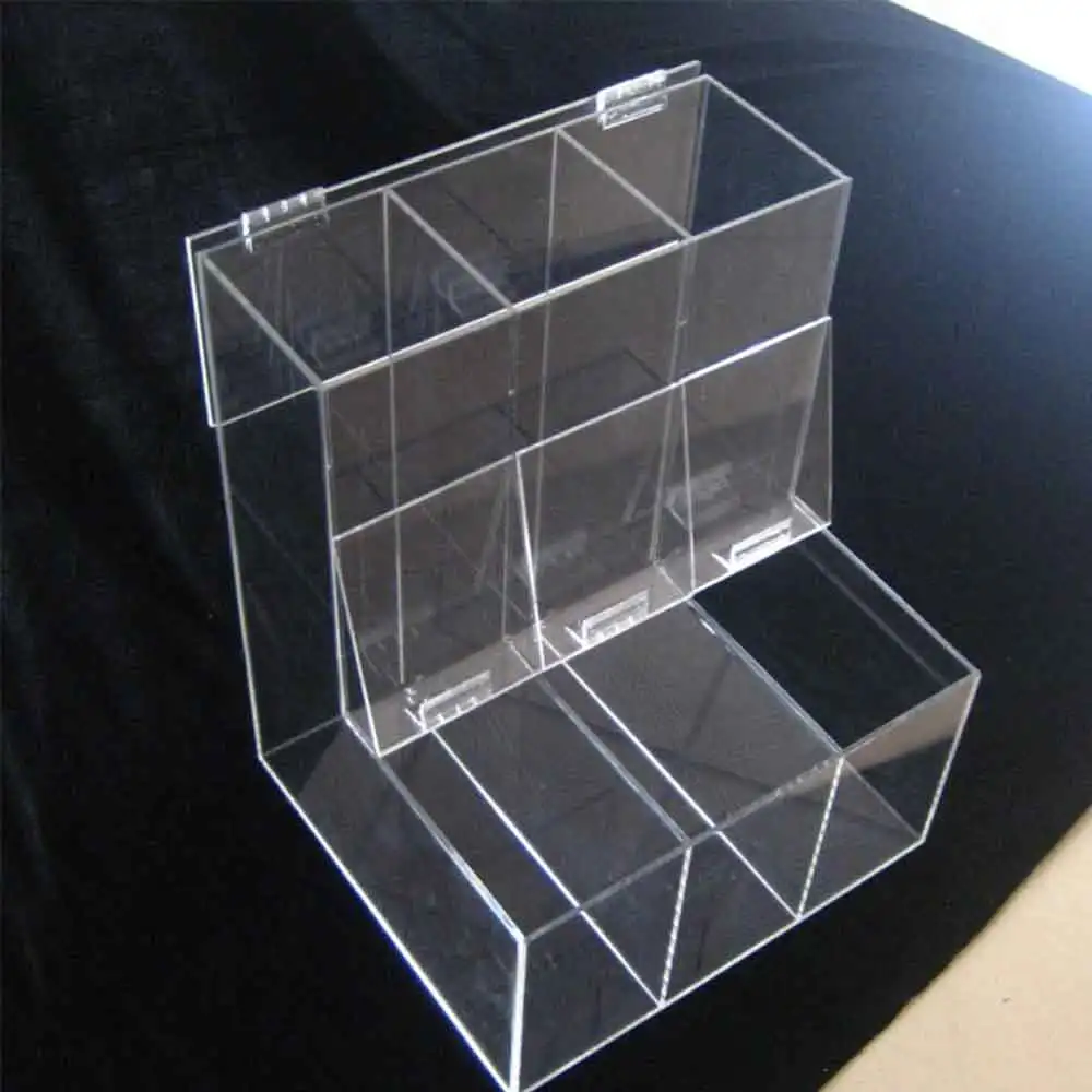 Clear Acrylic 3 Tier Candy Bins/acrylic Candy Dispenser/lucite Chocolate Display Box Buy Clear