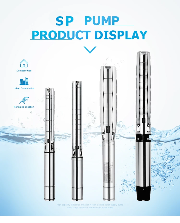 High Pressure Head 100 Meter Deep Well Pump 1.5kw Water Pump Buy 1