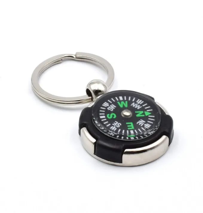 Promotional Best Price Mini Car Compass Metal Keychain - Buy Keychain ...