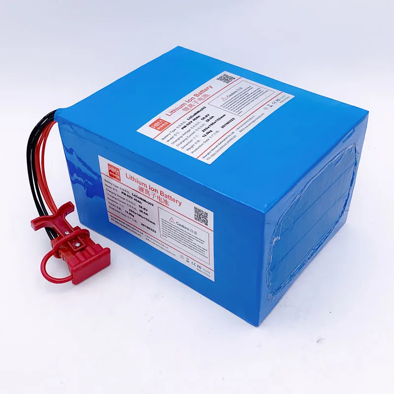 2000w Lithium Ion Battery 50v 40ah 14s Lipo Battery 50v Li-ion Battery ...