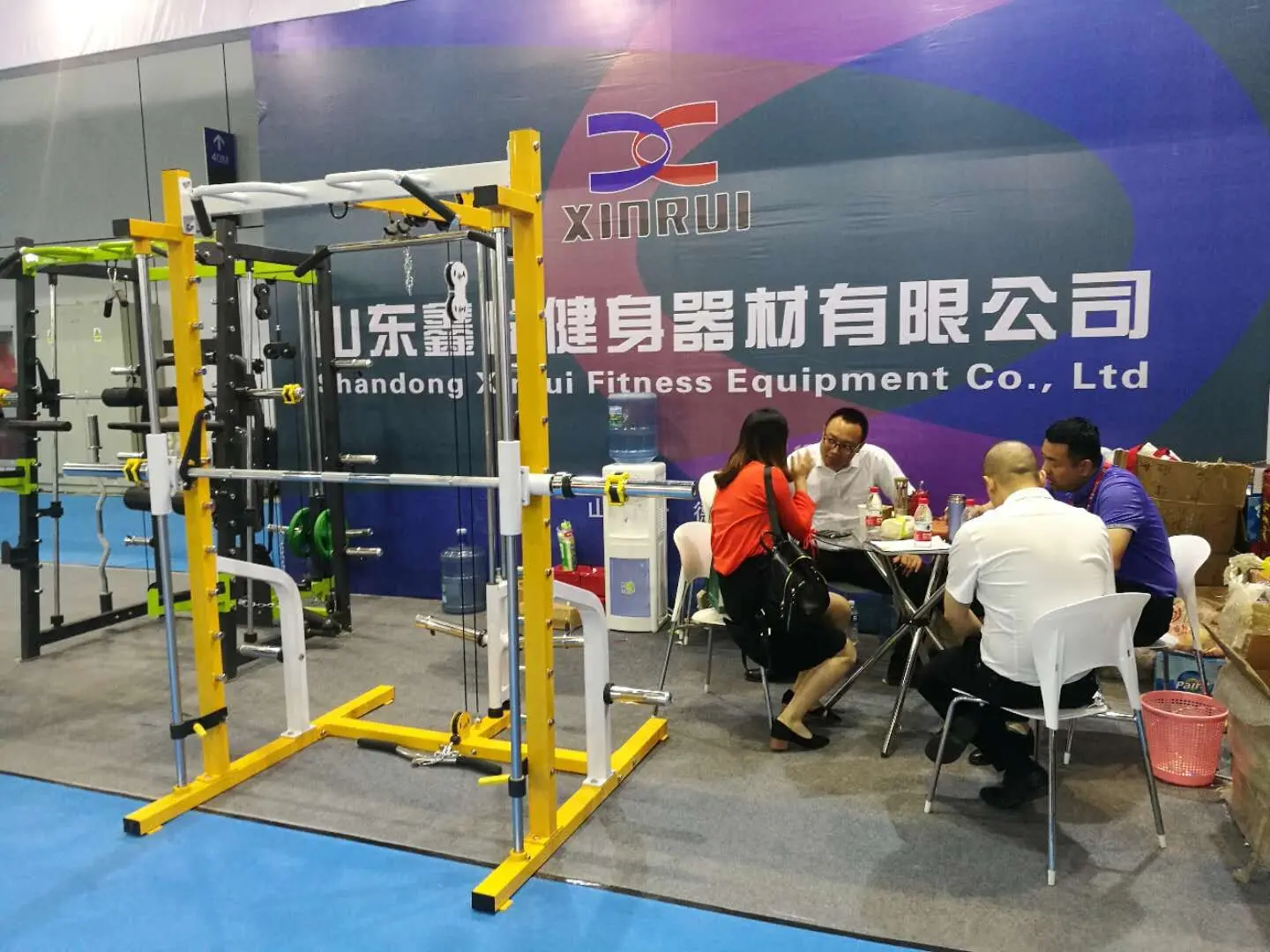 Best Price High Quality Xinrui Fitness Equipment Power Rack Smith
