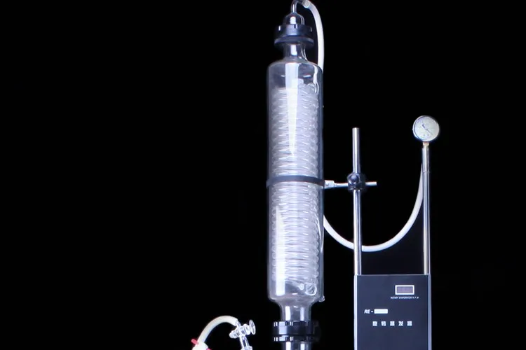 Double Tube Evaporator with Vacuum Pump