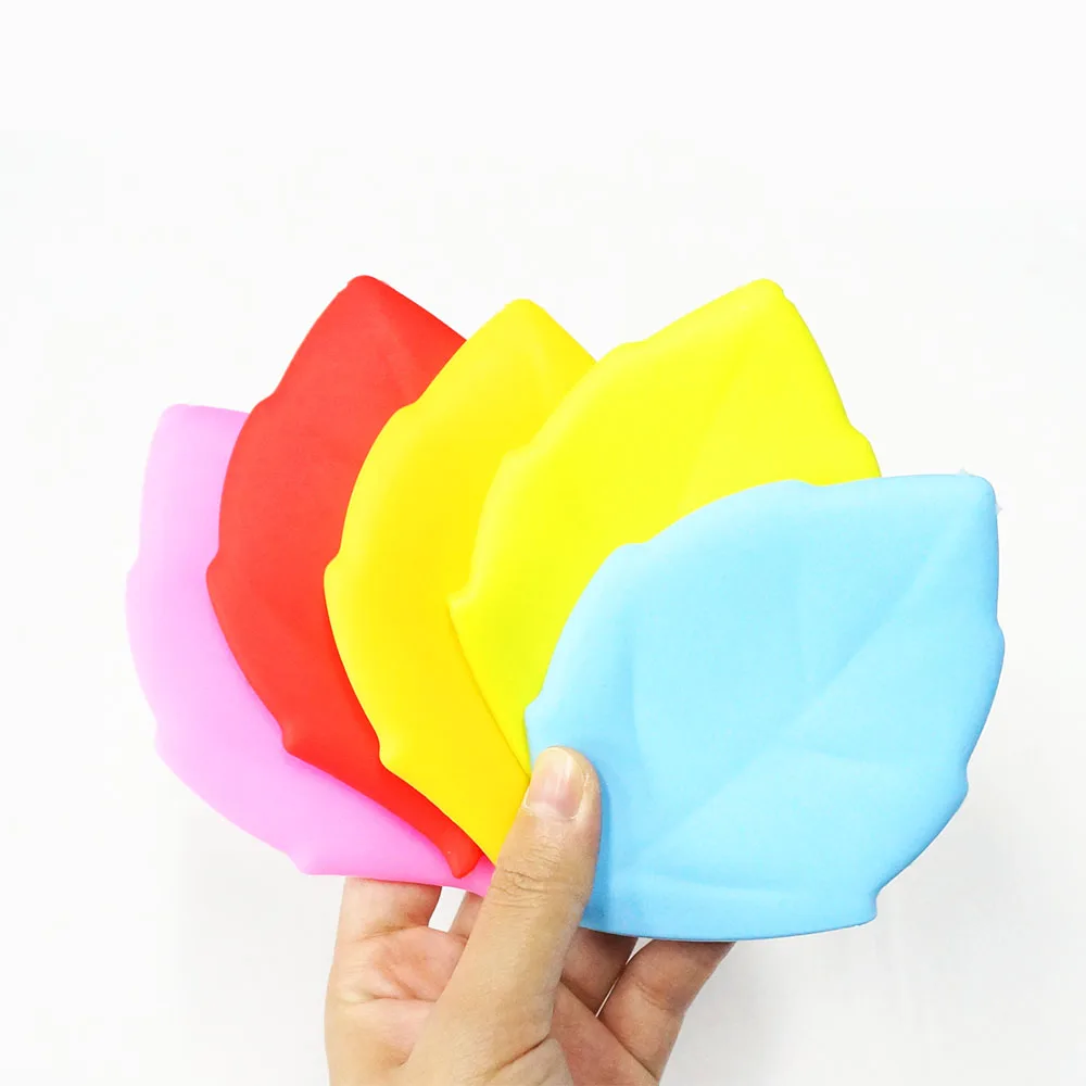 silicone leaf cup