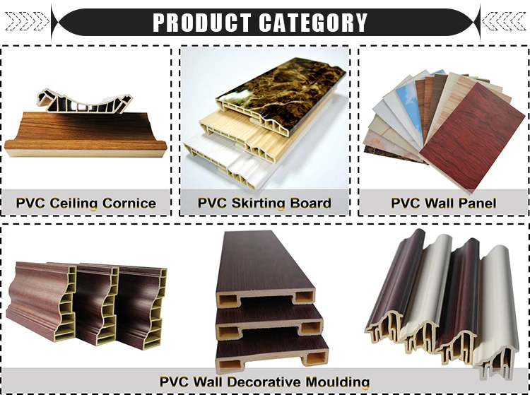 Good Quality Best Price Wood Design Plastic Wall Clip Custom Pvc