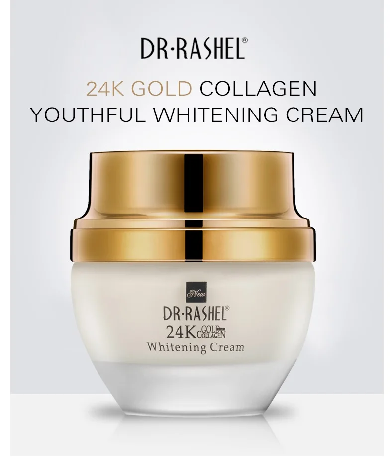 DR.RASHEL 24 K Gold Collagen Youthful Brightening Skin Whitening Cream