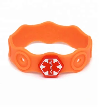 Silicone Allergy Bracelet Food Peanut Bracelet Food Allergy Peanut