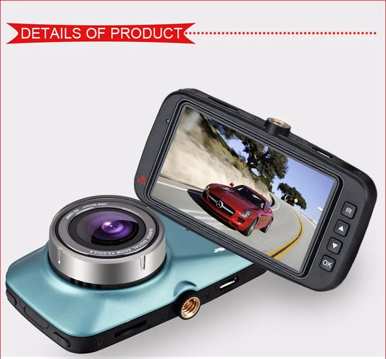 Pioneer 100 Original 1080p Pro Dash Cam With Micro Sd Card Extend To