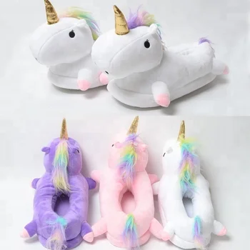 cheap unicorn slippers