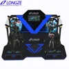 Innovative HTC Vive CS fighting team VR simulator 9d virtual reality