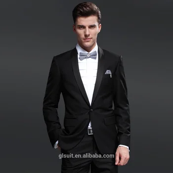 Wool One Button Shawl Lapel Black Unique Wedding Tuxedos For Men Wool One Button Shawl Lapel Black Unique Wedding Tuxedos For Men