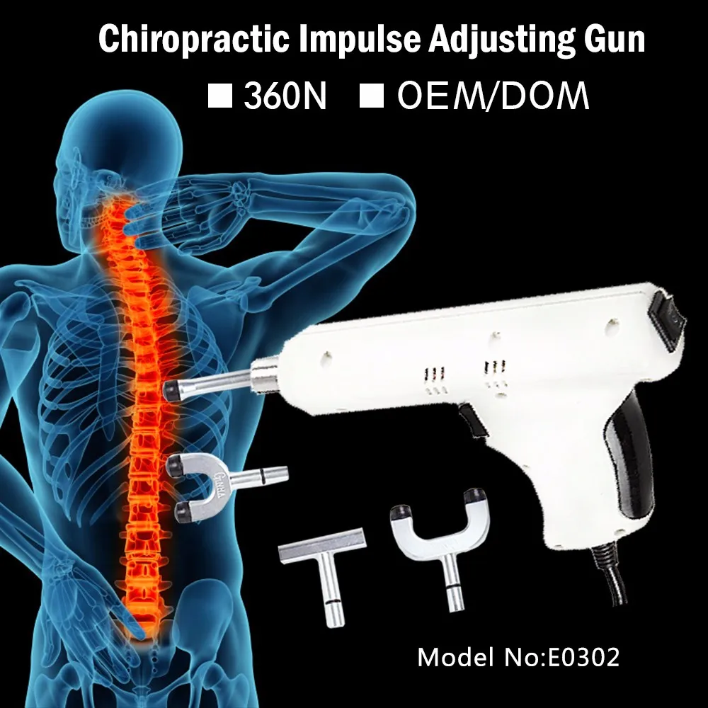 Best Selling Chiropractic Adjusting Gun Chiropractic Activator With 6