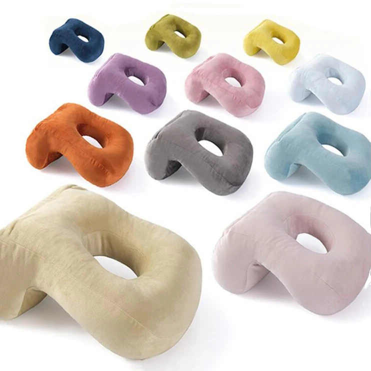 Soft Office Desk Chair Nap Pillow Cushion Polyester Ergonomic Contoured