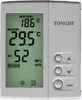 Dew-proof thermostat for hydronic radiant floor cooling/heating AC system