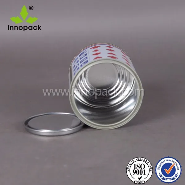 Plain Small Tin Can With Lid For Ink Tin Cans For Food Packaging - Buy ...