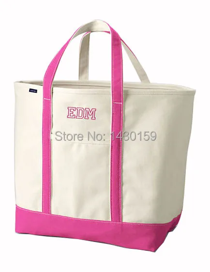 pink tote bags wholesale