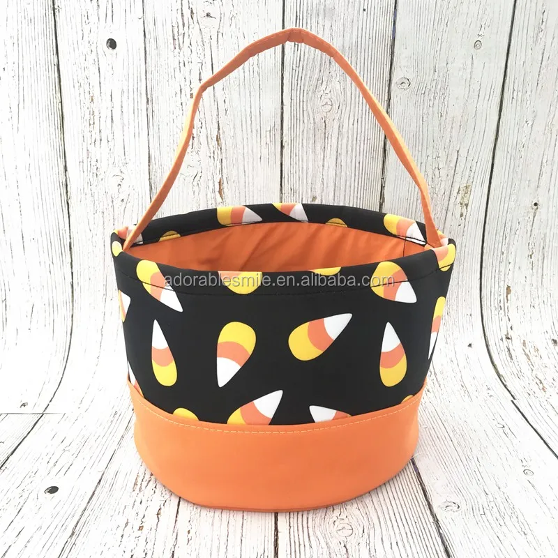 Wholesale Pumpkins Halloween Bucket,Trick Or Treat Bag Favor Halloween Candy Buckets Buy