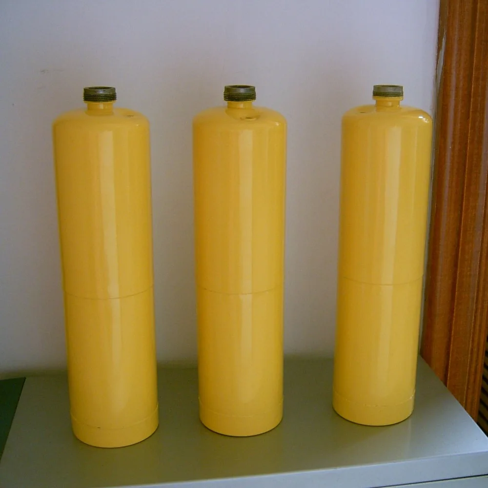 14.1oz pure propane gas tank for welding propane gas canister, View