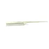 hand polished multi-functional titanium metal hair comb