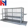 3 tier single double sided european style sliding storage warehouse metal wire shelving rack