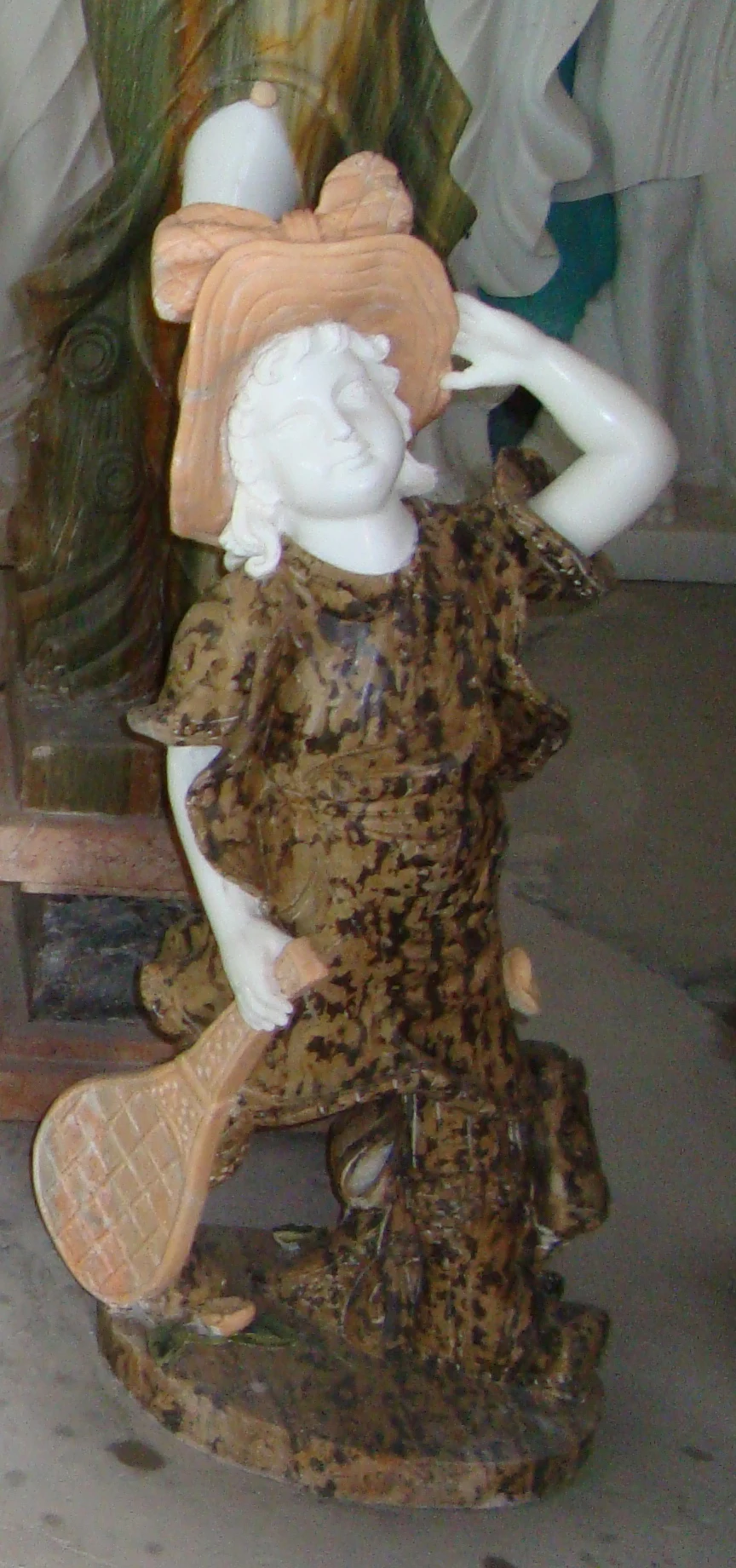 plastic buddha statue