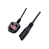 UK BS-CE AU-CE 13a 250v IEC C7 ac power cord