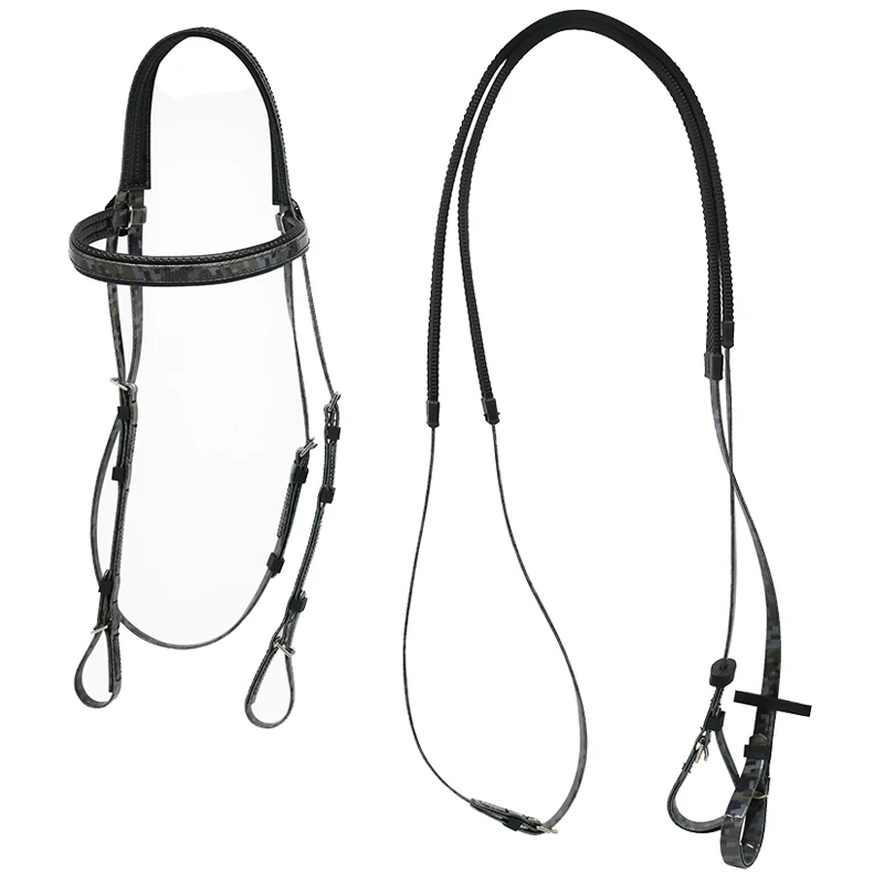 Factory Price Equestrian Equipment Horse Racing Headstall,Pvc Coated