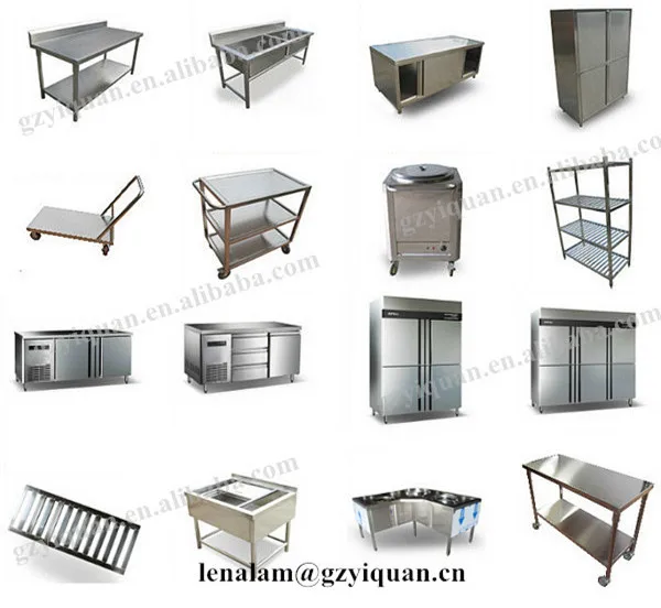 4 Layers Commercial Kitchen Storage Shelf Stainless Steel 4 Layers Commercial Kitchen Storage Shelf Stainless Steel Wall Over