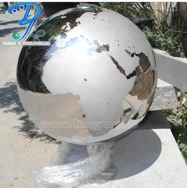 Stainless Steel Globe, Inox Steel Sphere, Gazing Ball