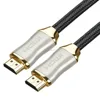 High speed cotton mesh braided 4k HDMI CABLE