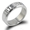 8 Style Korean Bangtan Boys BTS Album Ring Rap Monster Jimin Jin Suga V J-Hope Rings BTS Accessories For Men Women