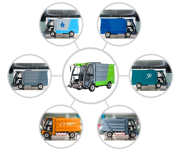 ART-Q9 Garbage vehicle high pressure city street washing truck High Quality Electric High Pressure Washer