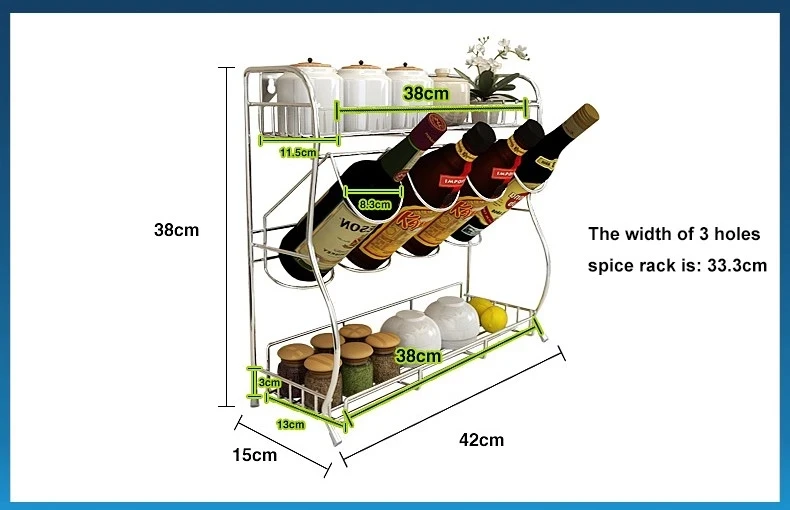Kitchen Household Steel Sink Display Sauce Bottle Storage Shelf Stand Rack Buy Kitchen Sauce
