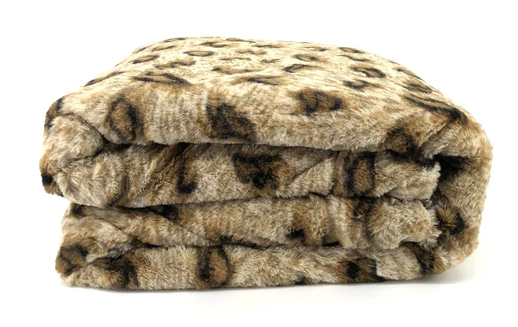 double sides plush fleece blanket