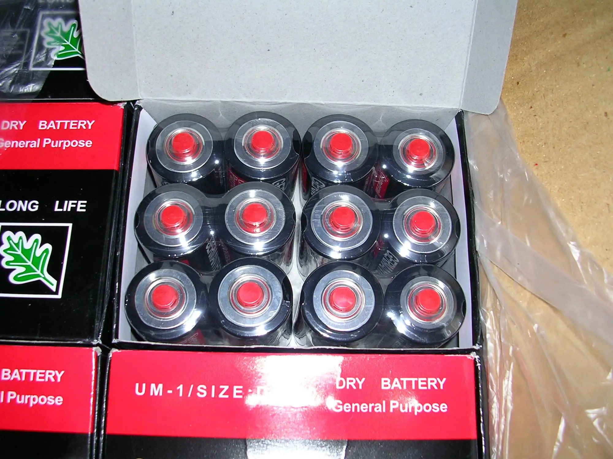 R20 Size D Um1 Pvc Jacket 1.5v Dry Cell Battery Buy Manufacturer