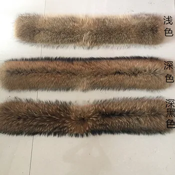 detachable real fur collar