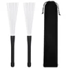 Professional colorful drum set sticks jazz drum brush nylon telescopic drum brush