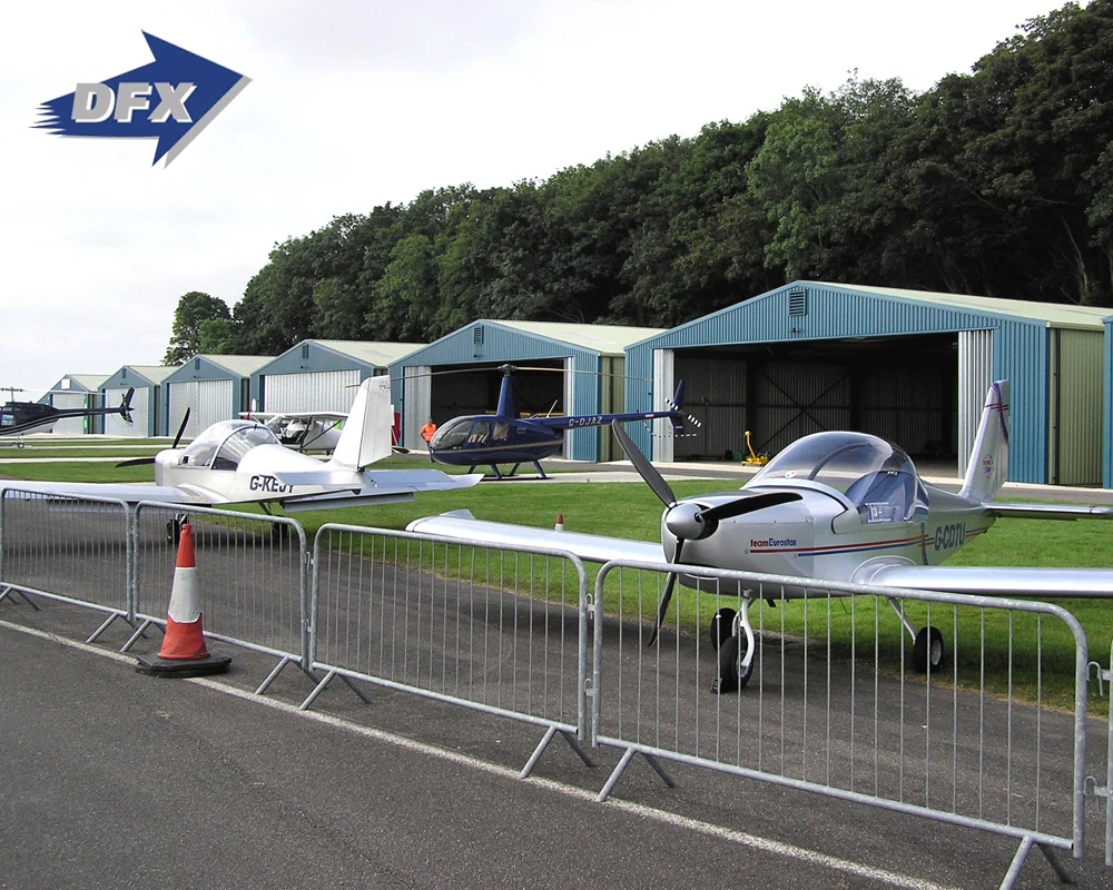 Easy Assembly Aircraft Hangar Bolted Connection Small Steel Structure