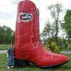 2019 Hot Sale giant inflatable cowboy boots for advertising