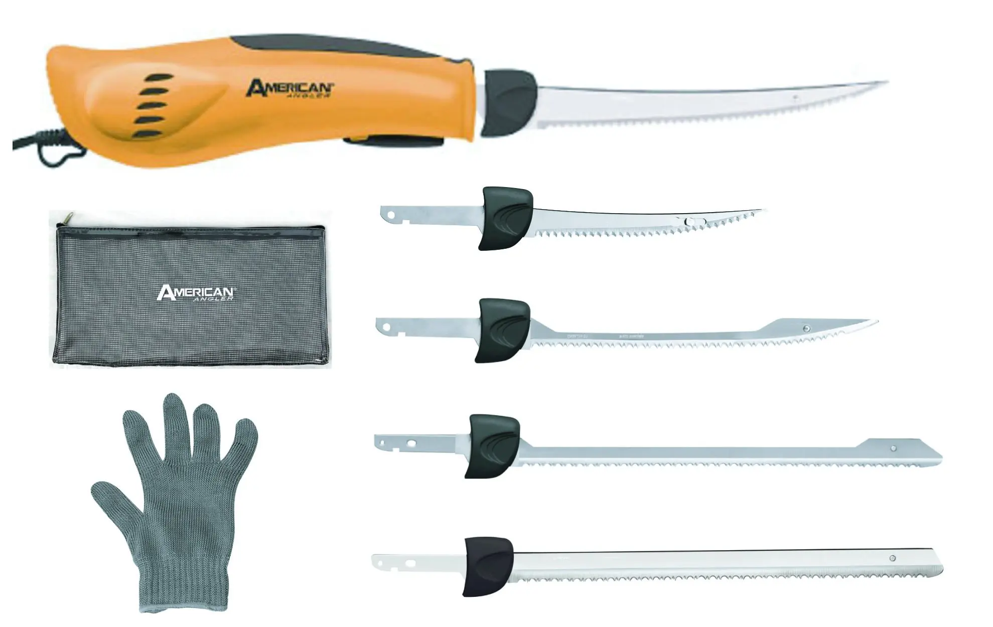 American angler pro professional grade electric fillet knife Clearance