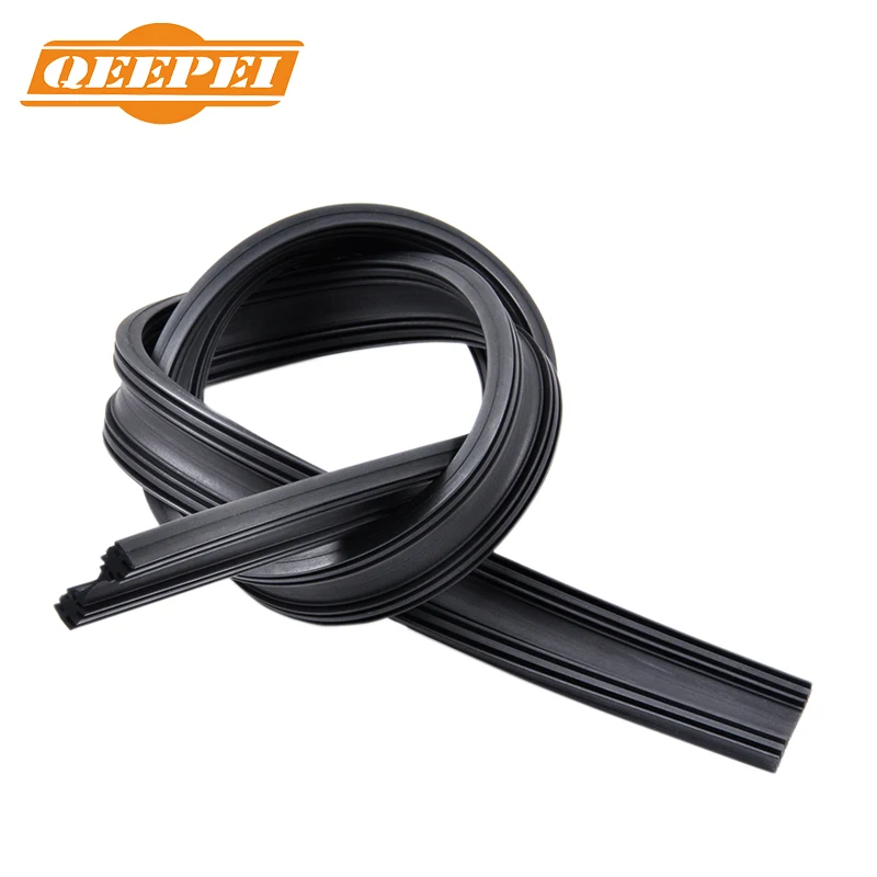 Qeepei Universal Car Wiper Blade Rubber Strip Soft Wiper Blade Refill ...