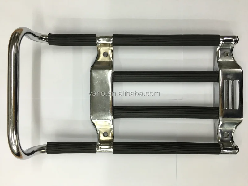 Silver chrome plated simson motorcycle Luggage rack