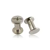 low profile flat head Stainless steel book binding stud screw post