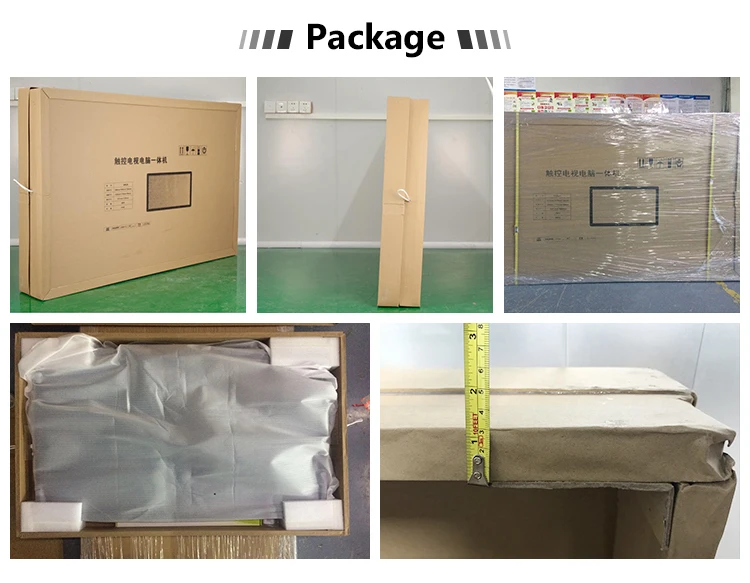 Touch screen portable interactive whiteboard computer