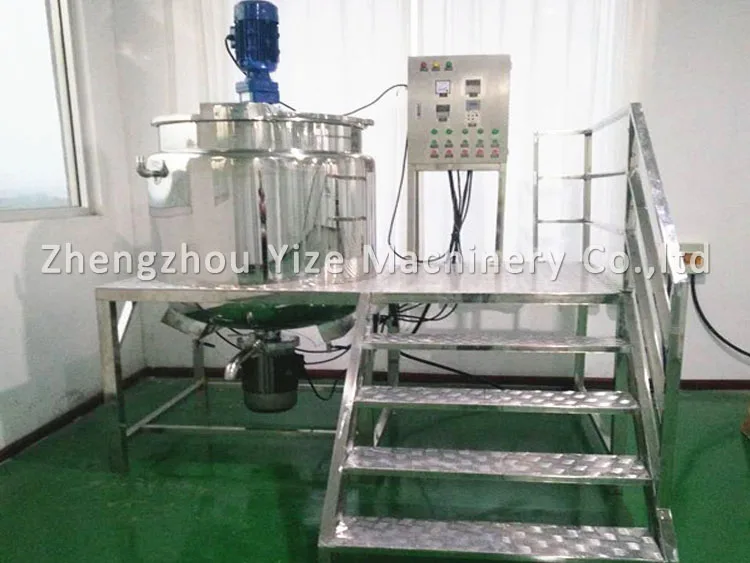 Stainless Steel Chemical Liquid Mixing Tank Liquid Detergent Mixing