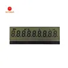 24 years factory free samples custom 9 digits lcd screen energy power meter lcd display for Russia market