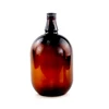 4 Liter amber glass beer growler california wine bottle with aluminum lid
