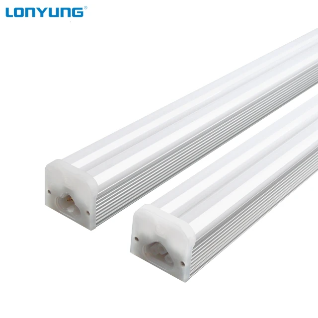 T5 led batten strip tube light double tube 2700K-6500K dimmable T5 linear batten light lampe DLC SAA TUV approved