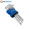 9 Pieces T10 - T50 Hex Key Bit L Shaped Torx Wrench Set